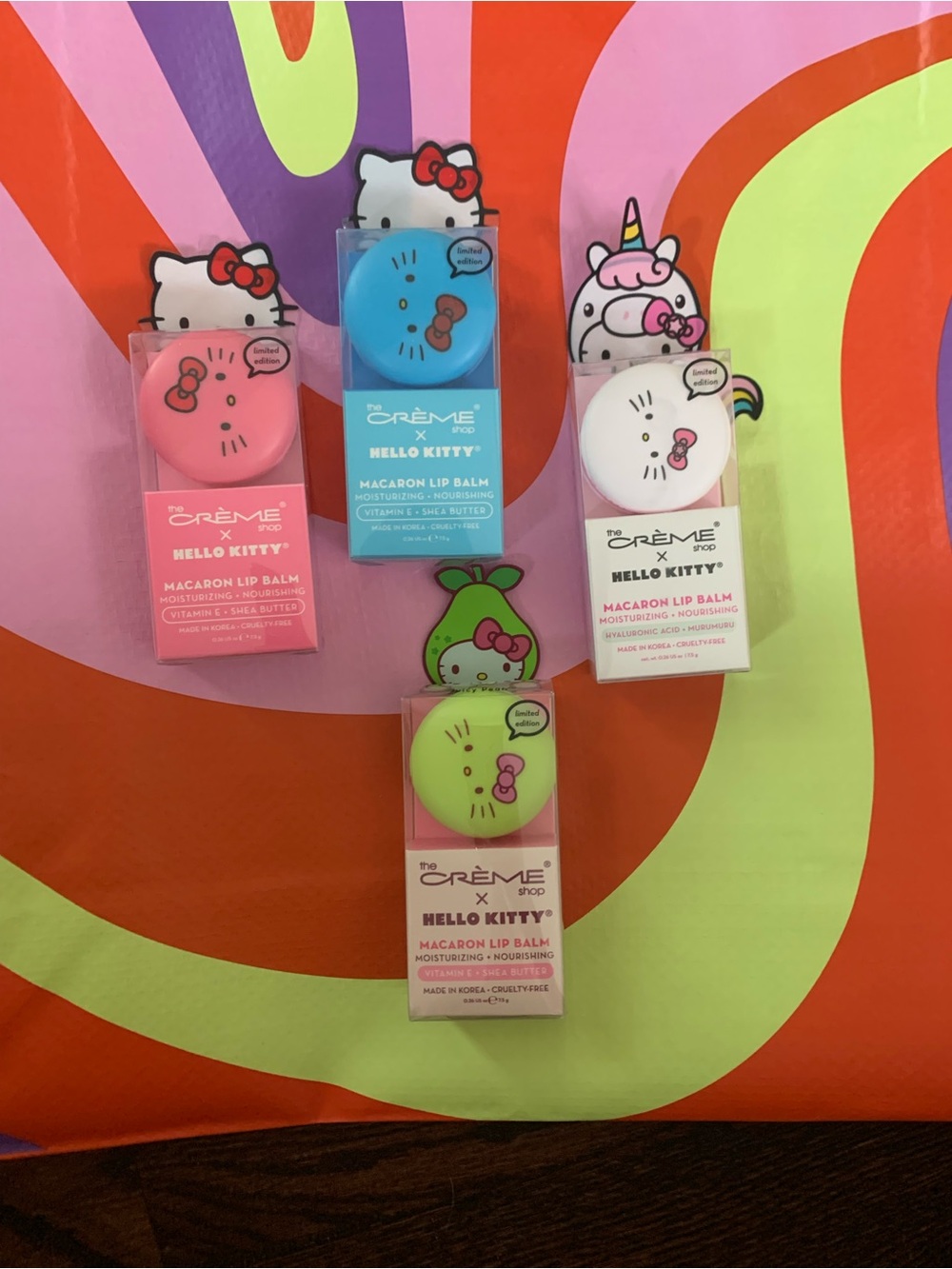 Hello kitty crème shop lip balm